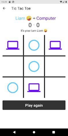 Tic Tac Toe 3 In A Row X and O - Screenshot 2