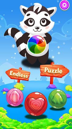 Squirrel Fruit Bubble Shoot - Screenshot 1