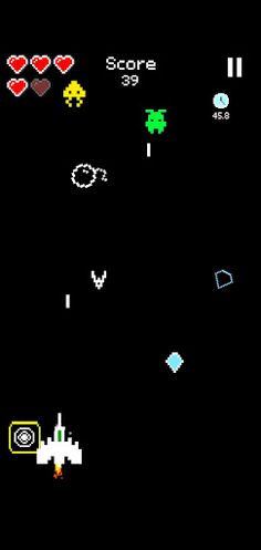 Pixel Space Shooter Game - Screenshot 3
