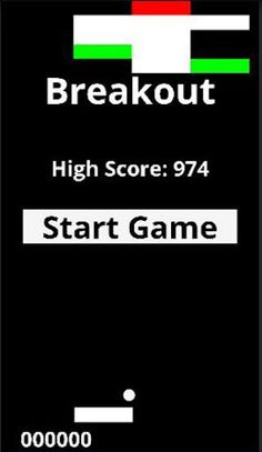 Breakout simple - Screenshot 1