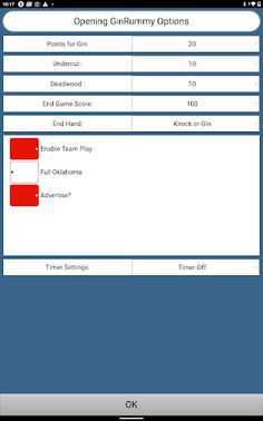 SHGGinRummy - Screenshot 1