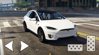 Electric Tesla X Speed Race - Screenshot 1