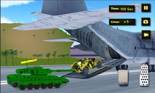Army Cargo Plane Transporter - Screenshot 1