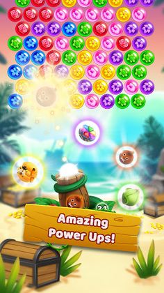 Bubble Shooter - Flower Games - Screenshot 2
