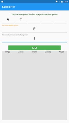 Kelime Ne ? - Screenshot 3
