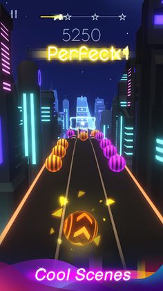 Rolling Ball - Music Ball Rush - Screenshot 2