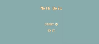 Math Quiz - Screenshot 1