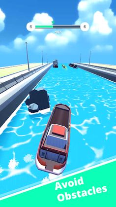 Cargo Ship - Boat Driving Game - Screenshot 2