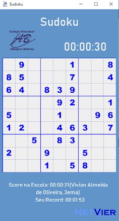Sudoku do Adolpho - Screenshot 1