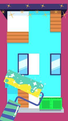 Paint My House Painter Puzzle - Screenshot 4