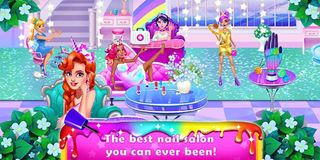 Rainbow Unicorn Nail Beauty Ar - Screenshot 3