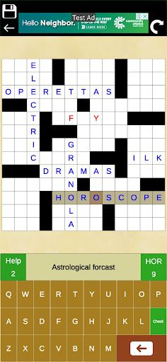 Crossword Puzzle - Screenshot 3
