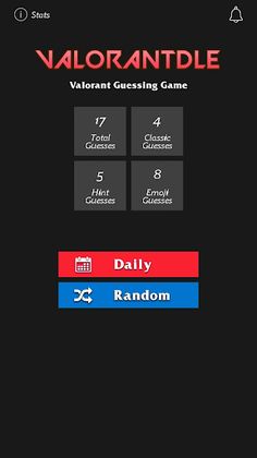 Valorantdle - Screenshot 2