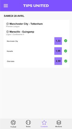 Tips United - Screenshot 4