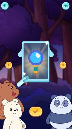 WeBabyBears : Doodle glide - Screenshot 2