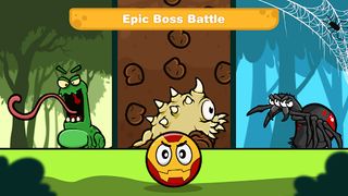 Red Hero Ball: Roller Ball 4 - Screenshot 2