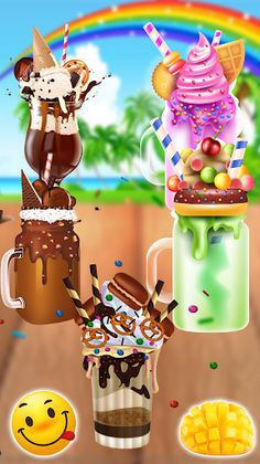Ice Cream Smoothies Maker Game - Screenshot 1