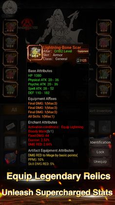 Grim World:Text RPG - Screenshot 2