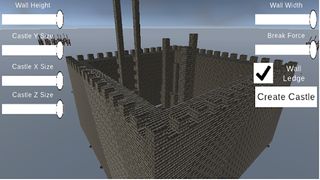 Castle Destroy Simulation - Screenshot 2