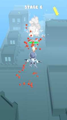 Jetpack Shoot Hero: Level Up - Screenshot 4