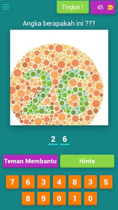 Tes buta warna Ishihara - Screenshot 1