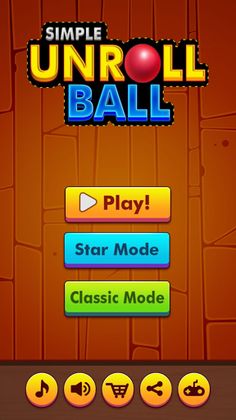Simple Unroll Ball - Memory Pu - Screenshot 1