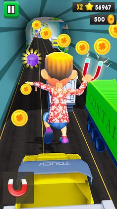 Superhero Bus Runner Rush Game - Screenshot 4