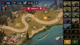 WWII Defense: RTS Army TD game - Screenshot 1