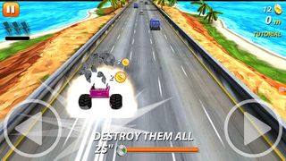 Crazy Road Racing War - Screenshot 2