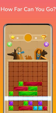 Slidey Egypt Game Block Puzzle - Screenshot 4