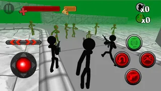 Stickman Zombie 3D - Screenshot 3