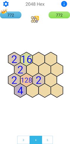 2048 Hexagon - Screenshot 2