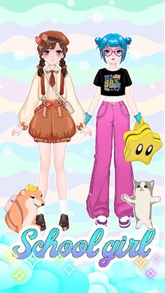 Anime Fashion - Doll Dress Up - Screenshot 1