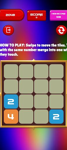 Endless 2048 - Screenshot 2