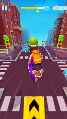 Paper Boy Race: Run & Rush 3D - Screenshot 3