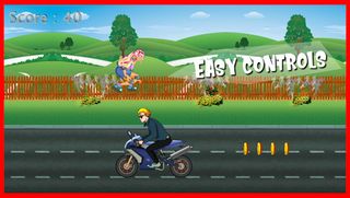 Traffic Skater Racer : Girl Ga - Screenshot 3