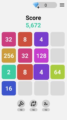 2048 Classic: Pure Puzzle Fun - Screenshot 2
