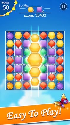 Jewelry Crush - Match 3 Jewels - Screenshot 1