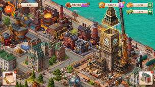 Steam City: Town building Sim - Screenshot 1