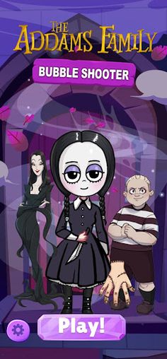 Wednesday Addams pop game - Screenshot 2