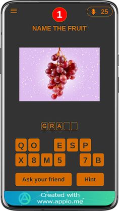 Fruit Quiz - Screenshot 1