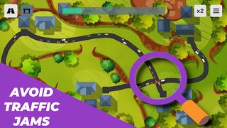 Motorways: IQ logic puzzle. - Screenshot 2