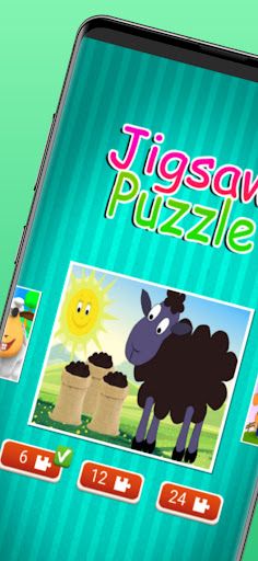 Baa Baa Black Sheep Puzzle - Screenshot 1