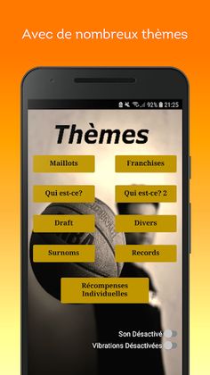 Basket Quiz: Le Quiz sur la NB - Screenshot 2