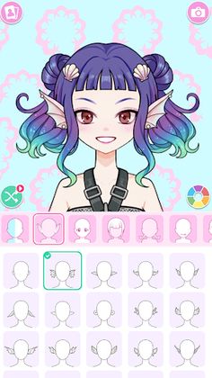 Magic Elves: Anime OC Avatar - Screenshot 1