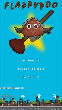 Flappy Poo | The Original - Screenshot 1