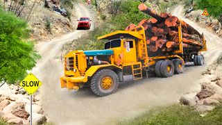 Heavy Truck Transport Game 22 - Screenshot 2