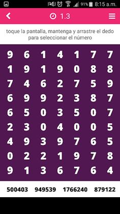 Sopa de Números - Screenshot 4