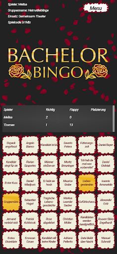 Bachelor Bingo - Screenshot 4