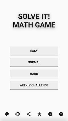 Solve It! Math Game - Screenshot 2